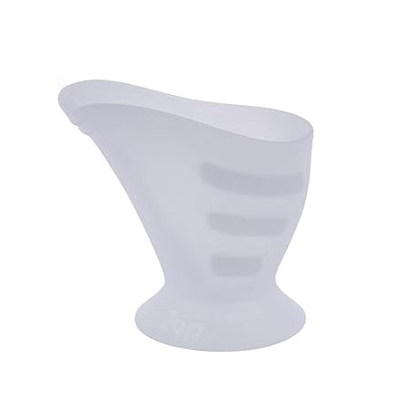 Copo de silicone aberto com bico