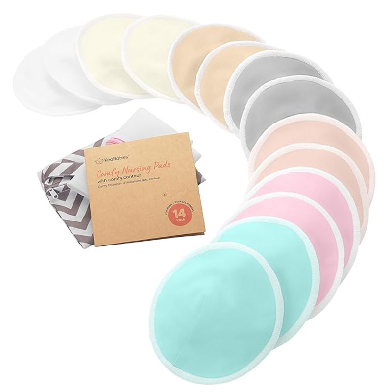 Discos para amamentação em tecido